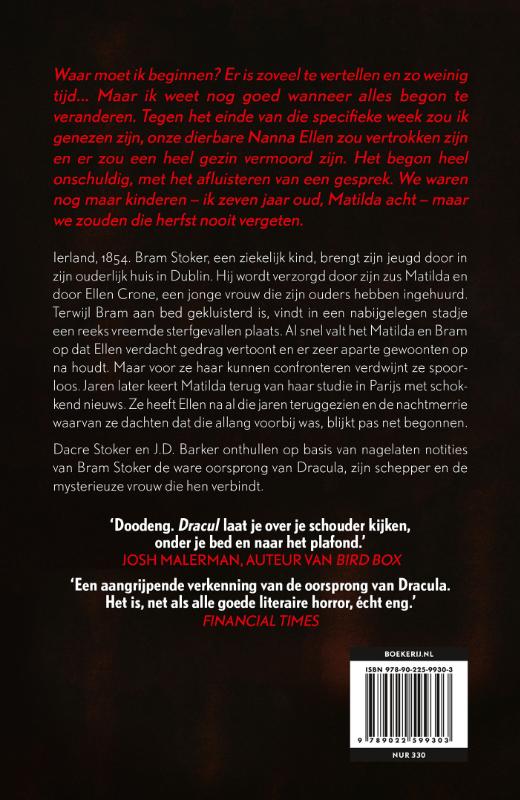 Achterkant van Dracul