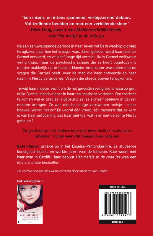 Achterkant van De verdwenen meisjes