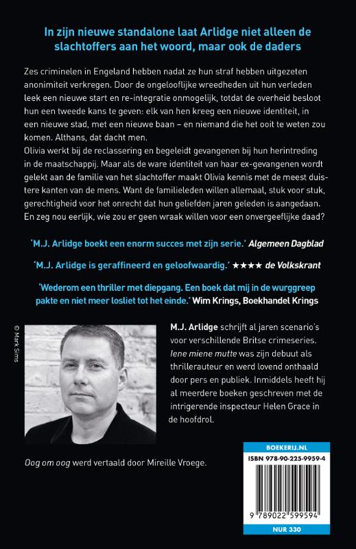 Achterkant van Oog om oog