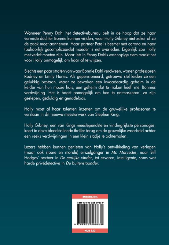 Achterkant van Holly