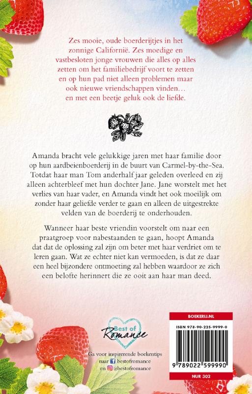 Achterkant van Mooie jaren in de aardbeientuin