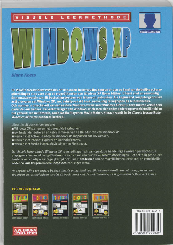 Achterkant van Windows XP