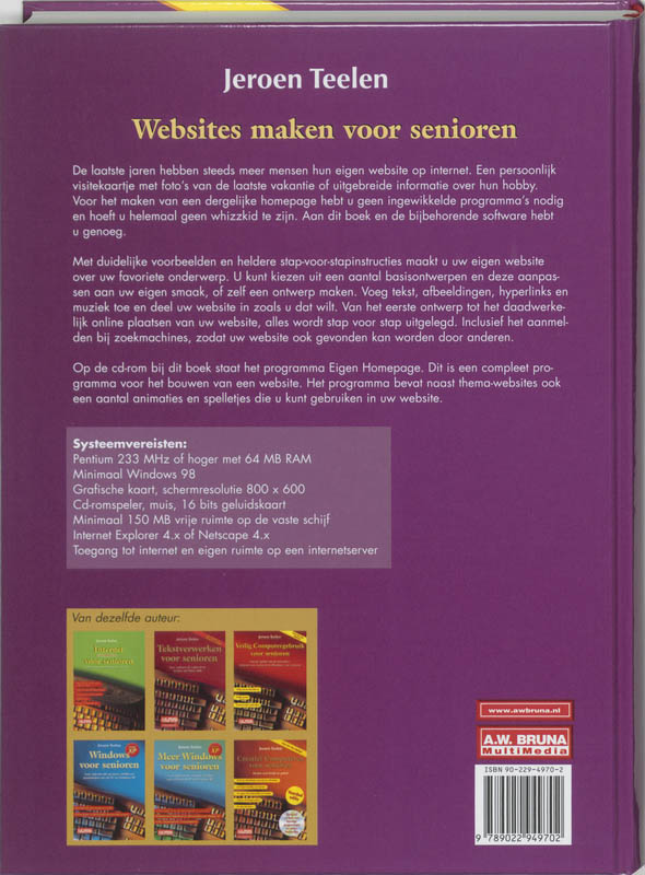 Achterkant van Websites maken voor senioren