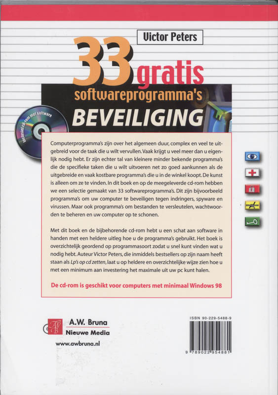 Achterkant van Beveiliging