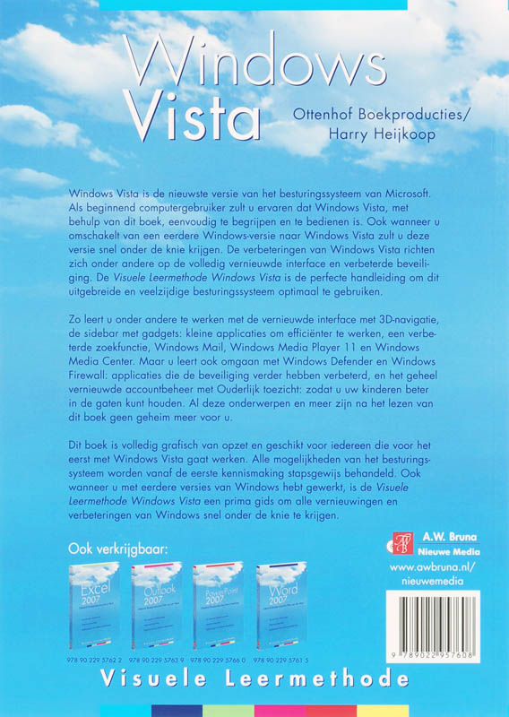 Achterkant van Windows Vista