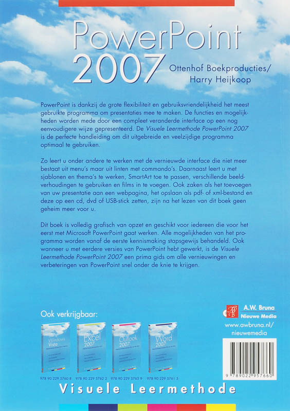 Achterkant van PowerPoint 2007