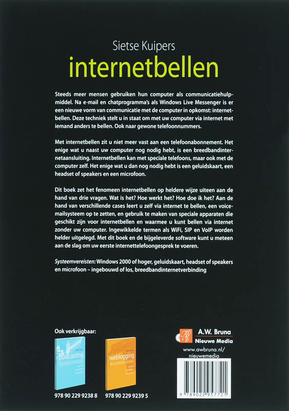 Achterkant van Internetbellen