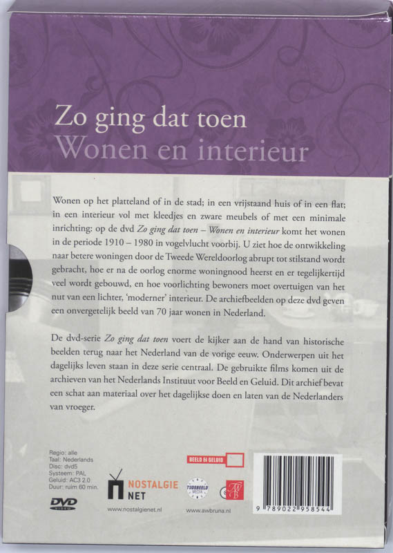 Achterkant van Wonen en interieur