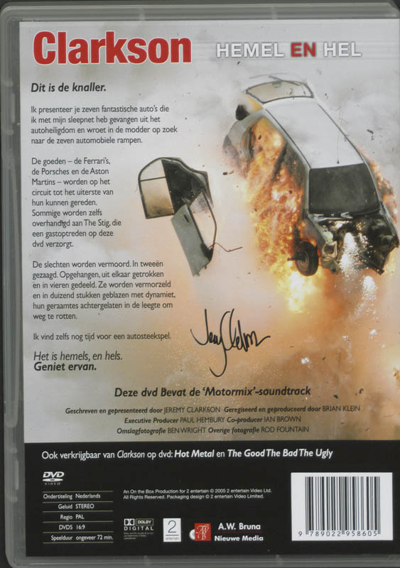 Achterkant van Hemel en hel