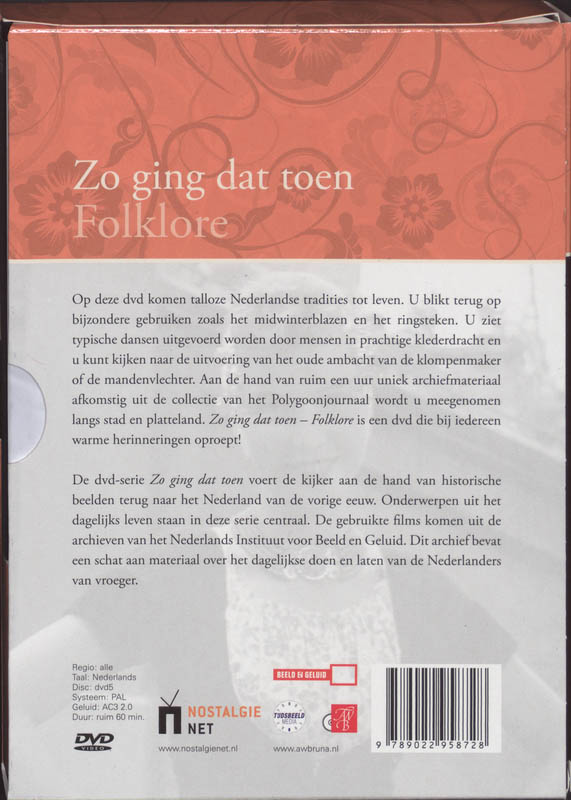 Achterkant van Folklore