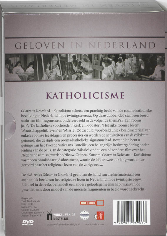 Achterkant van 1 en 2 Katholicisme