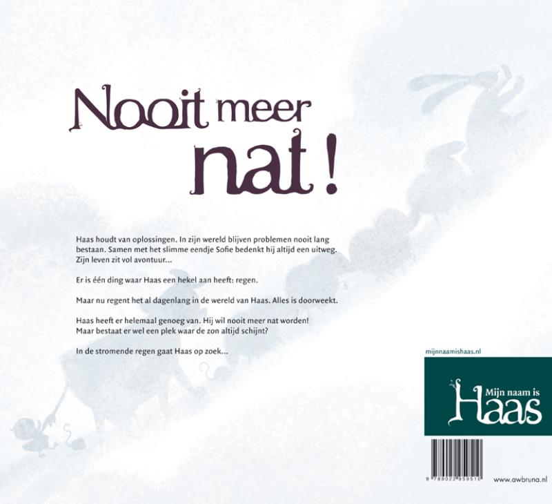 Achterkant van Nooit meer nat!