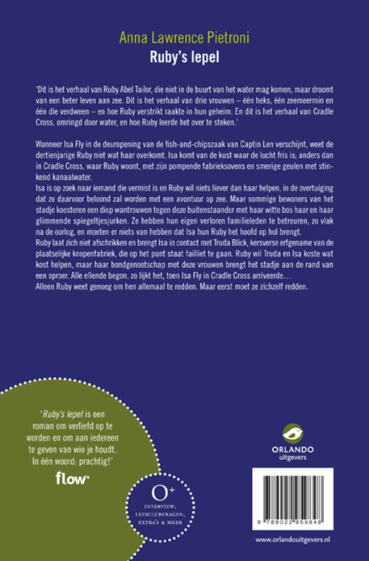 Achterkant van Ruby's lepel