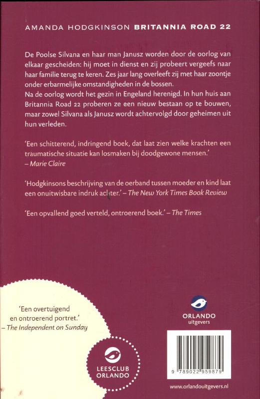 Achterkant van Britannia Road 22