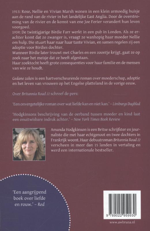 Achterkant van Gedane zaken