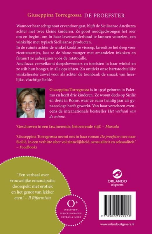 Achterkant van De proefster