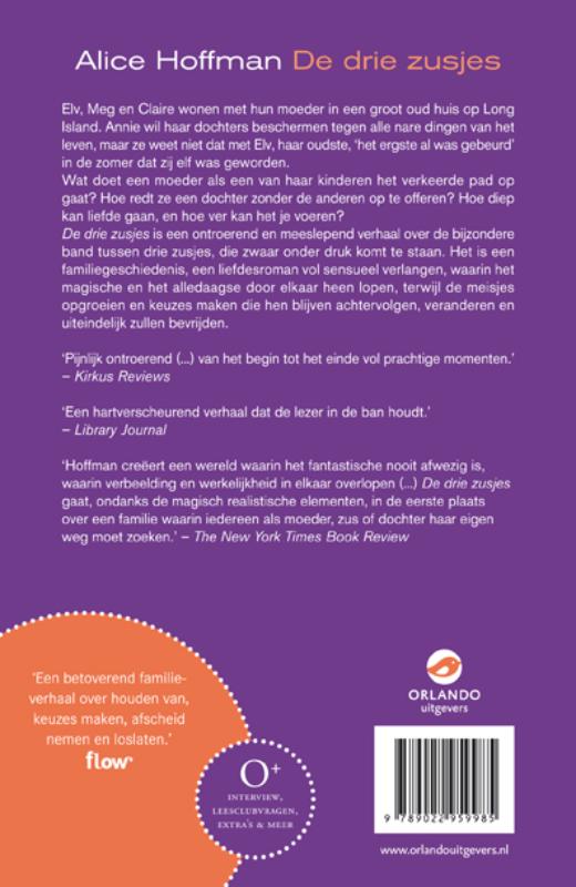 Achterkant van De drie zusjes