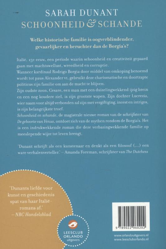 Achterkant van Schoonheid en schande