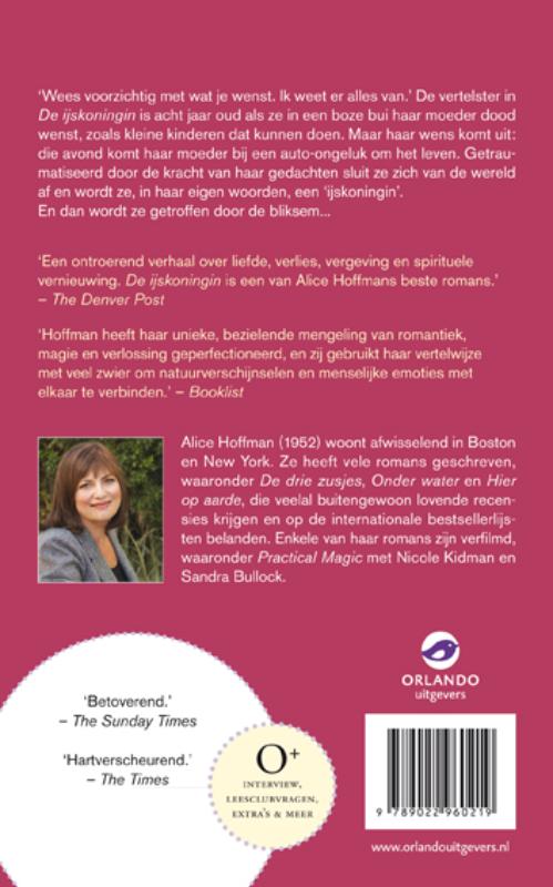 Achterkant van De ijskoningin