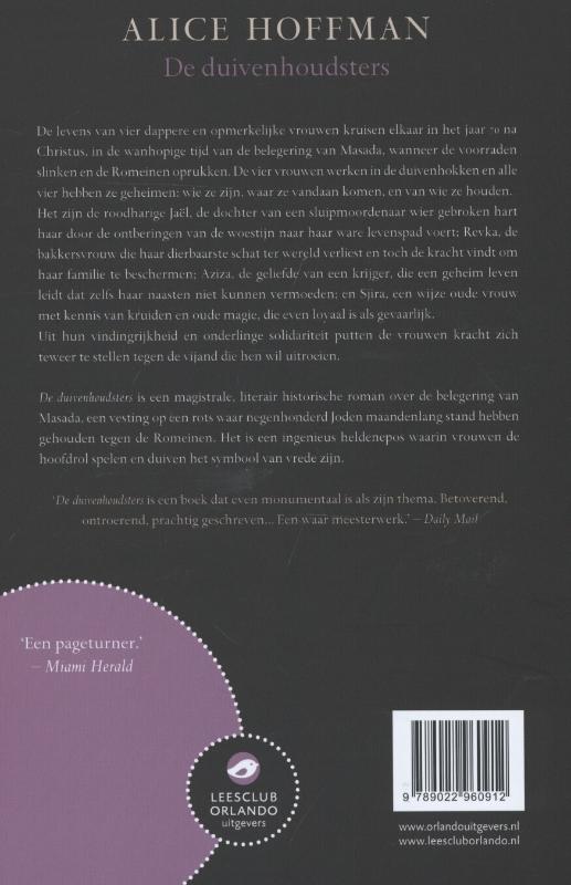 Achterkant van De duivenhoudsters