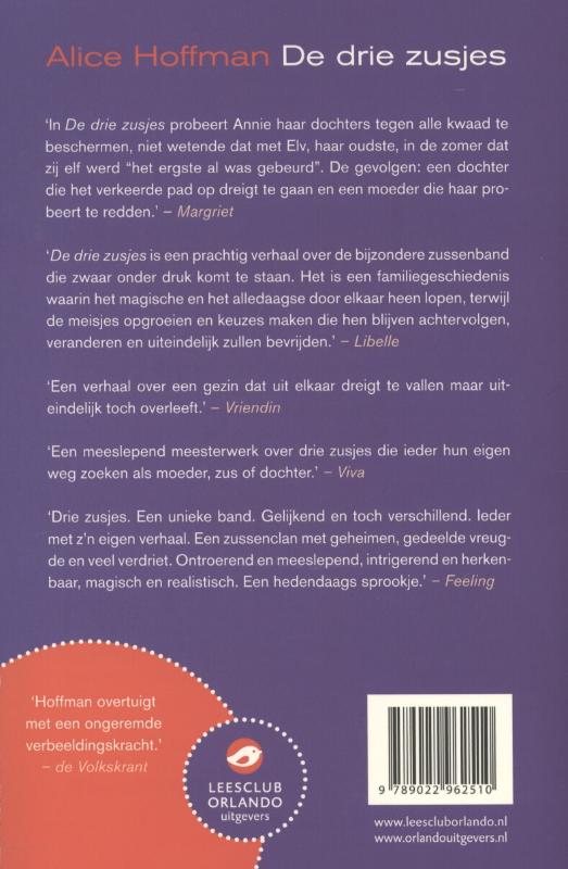 Achterkant van De drie zusjes