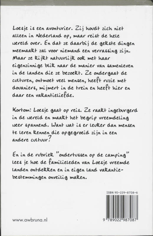 Achterkant van Ga en praat met vreemden