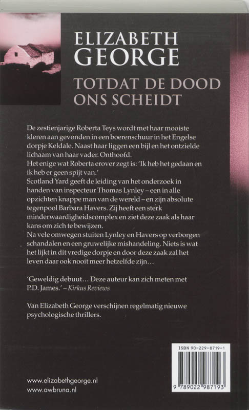 Achterkant van Totdat de dood ons scheidt