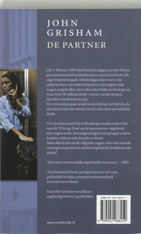 Achterkant van De partner