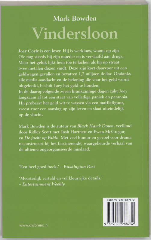 Achterkant van Vindersloon