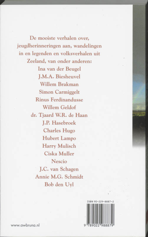 Achterkant van Als een god in Zeeland