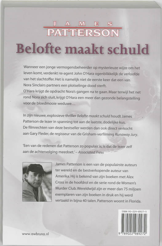 Achterkant van Belofte maakt schuld