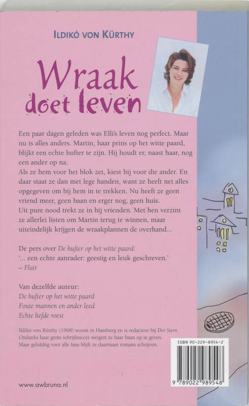 Achterkant van Wraak doet leven