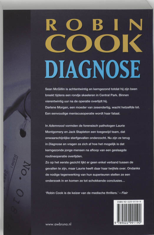 Achterkant van Diagnose