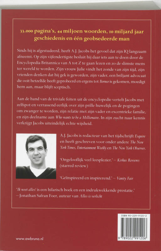 Achterkant van Ik weet alles!