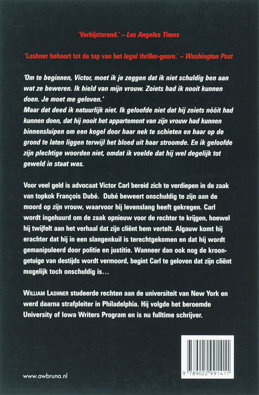 Achterkant van De verliezers