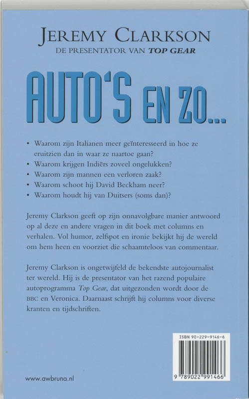 Achterkant van Auto's en zo...