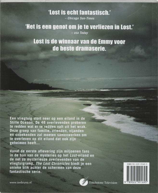 Achterkant van The lost chronicles