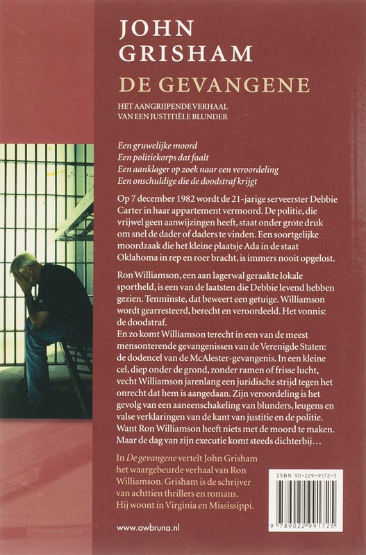 Achterkant van De gevangene