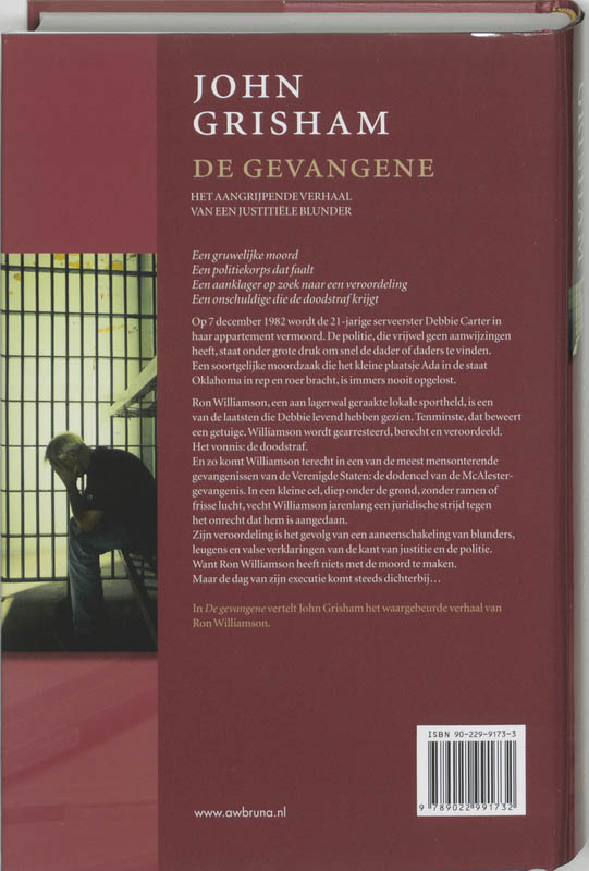 Achterkant van De gevangene