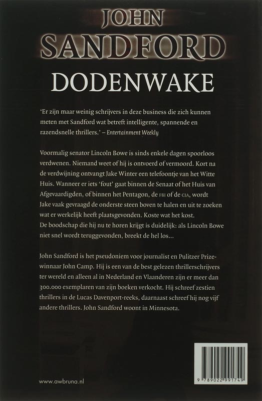 Achterkant van Dodenwake