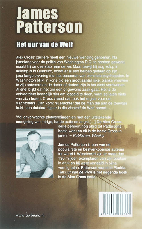 Achterkant van Het uur van de wolf