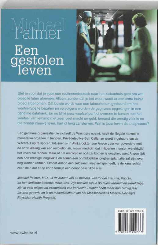 Achterkant van Een gestolen leven