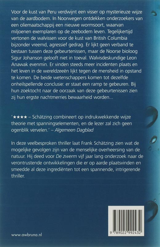 Achterkant van De zwerm