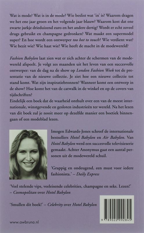 Achterkant van Fashion babylon