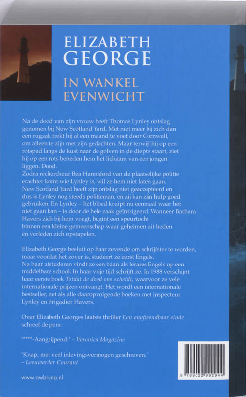 Achterkant van In wankel evenwicht