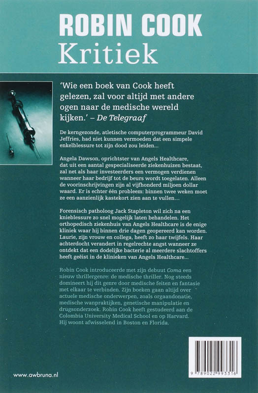 Achterkant van Kritiek