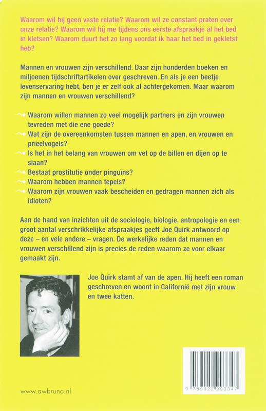 Achterkant van Blijf van m'n ei!