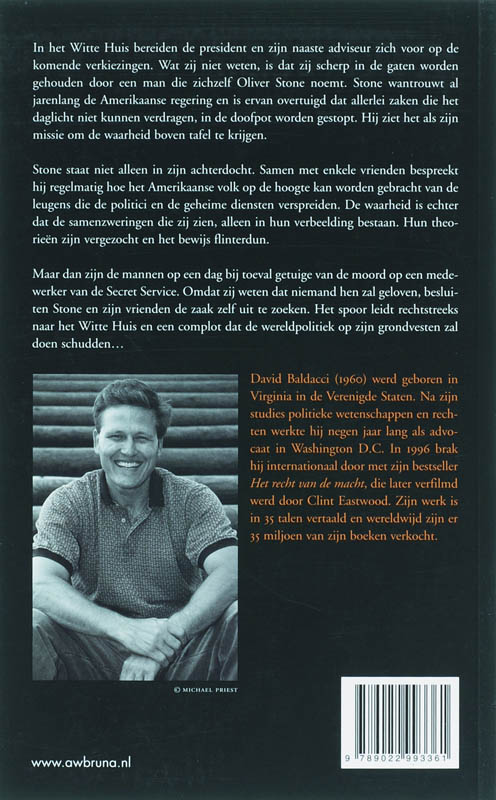 Achterkant van De samenzwering