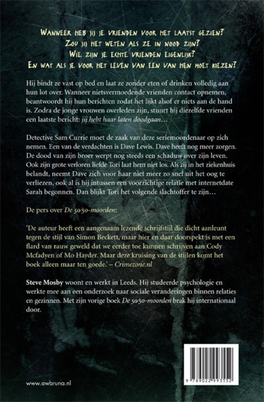 Achterkant van Niemand die je hoort