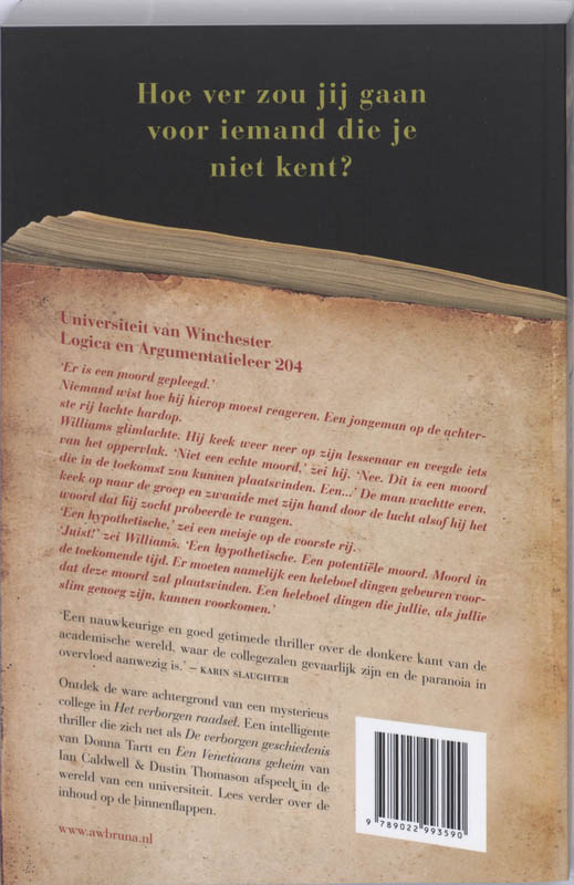 Achterkant van Het verborgen raadsel